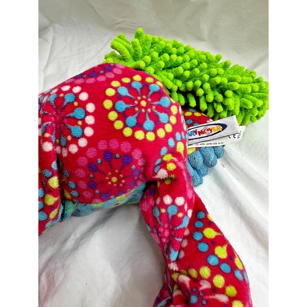 Mary Meyer Kitty Cat Print Pizzazz Raspberry Plush 10